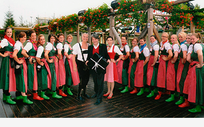 ILSE JACOBSEN AT OCTOBER FESTIVAL WITH THE KÄFER TEAM
